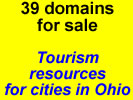 Potential tourism resources for cities in Ohio